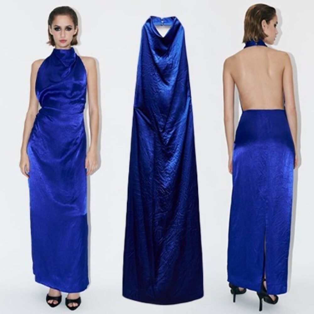 ZARA OPEN BACK DRESS ZW COLLECTION